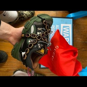Authentic Gucci flash treks